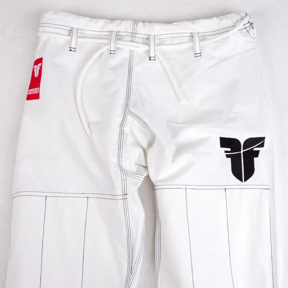 Fighter BJJ Gi Rice Straw - white - MARCATCMBT