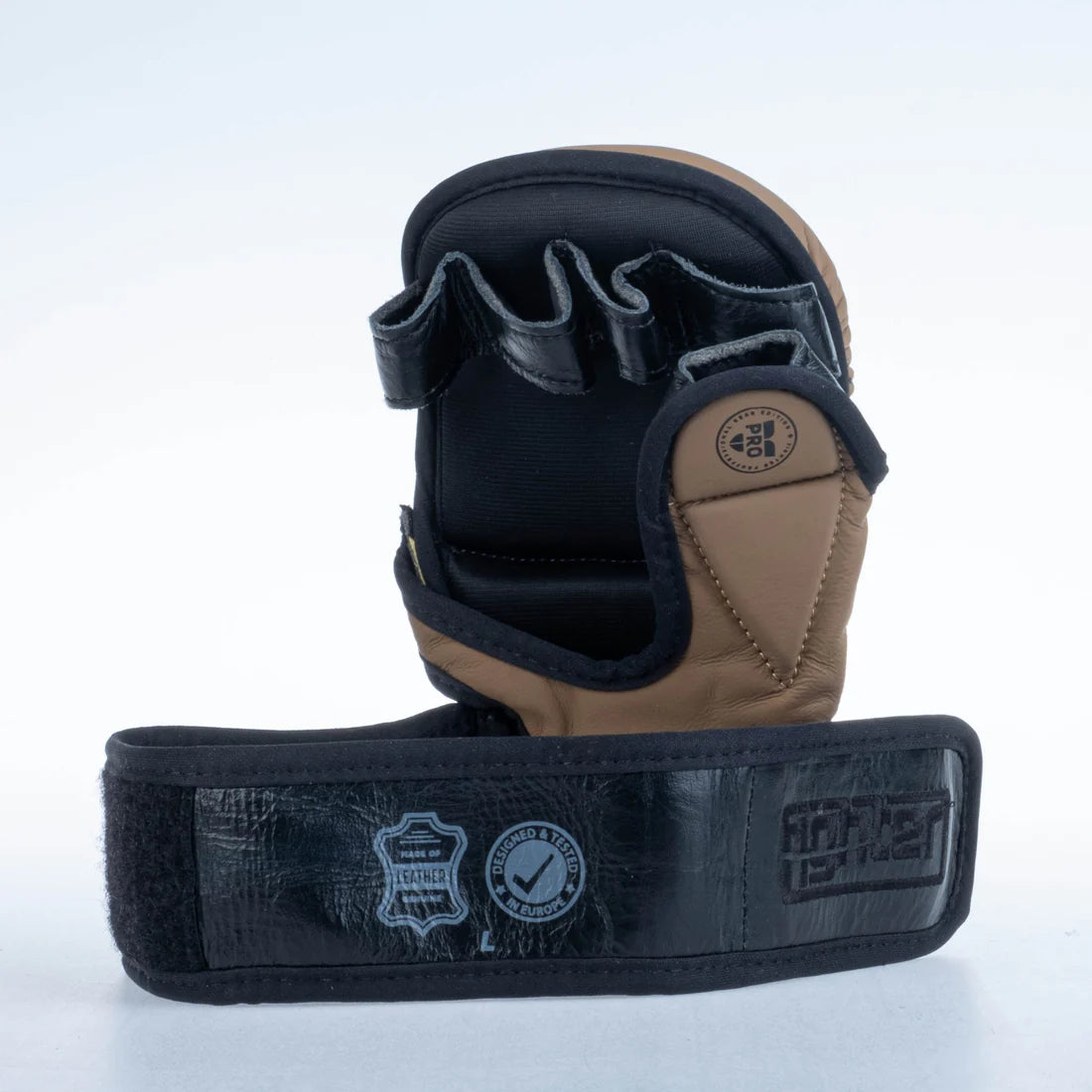 Fighter MMA Hansker Pro - black/brown - MARCATCMBT