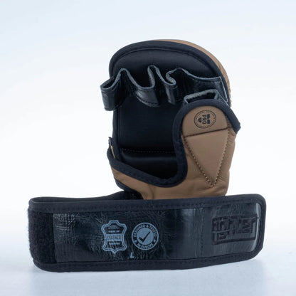 Fighter MMA Hansker Pro - black/brown - MARCATCMBT