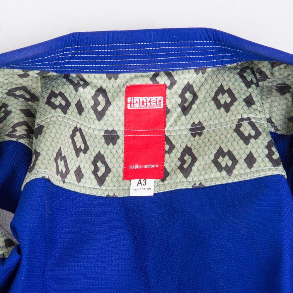 Fighter BJJ Kimono/Gi Rice Straw - blue - MARCATCMBT