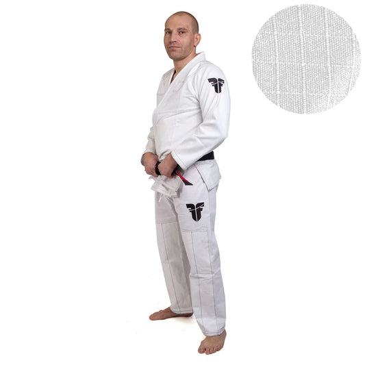 Fighter BJJ Ripstop Gi  Hvit - Marcat Combat
