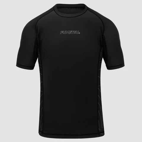 Fumetsu Icon Short Sleeve Rash Guard Black - Marcat Combat