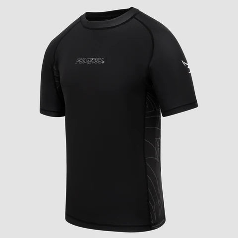 Fumetsu Icon Short Sleeve Rash Guard Black - Marcat Combat
