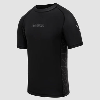 Fumetsu Icon Short Sleeve Rash Guard Black - Marcat Combat