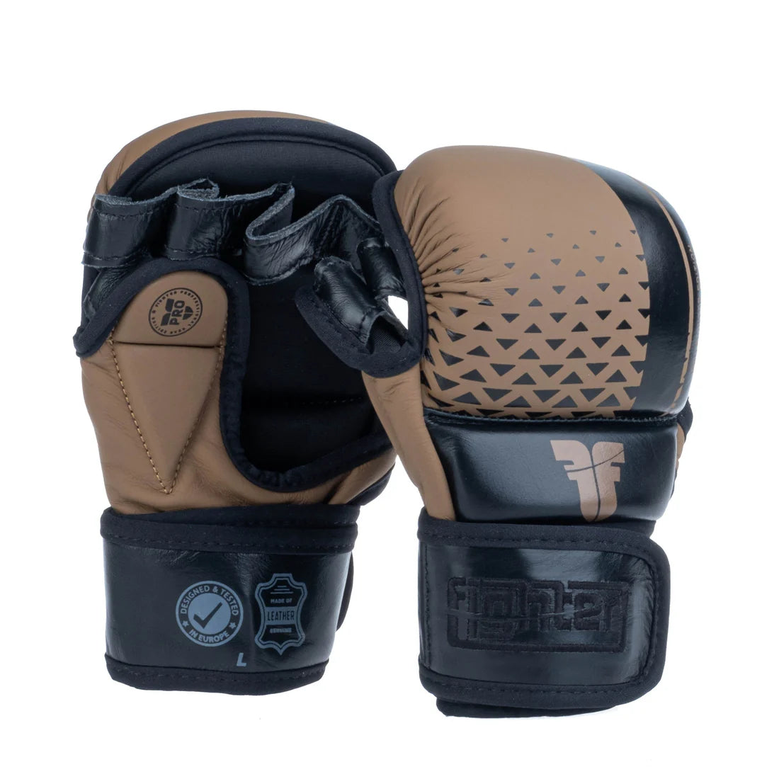 Fighter MMA Hansker Pro - black/brown - Marcat Combat