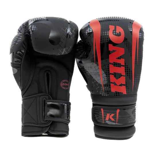 King Pro Boksehansker Shogun 3 Black/Red - Marcat Combat
