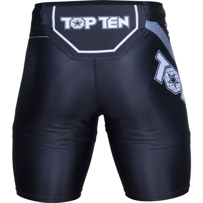 Top Ten MMA compression shorts "Fight Team" - black - MARCATCMBT