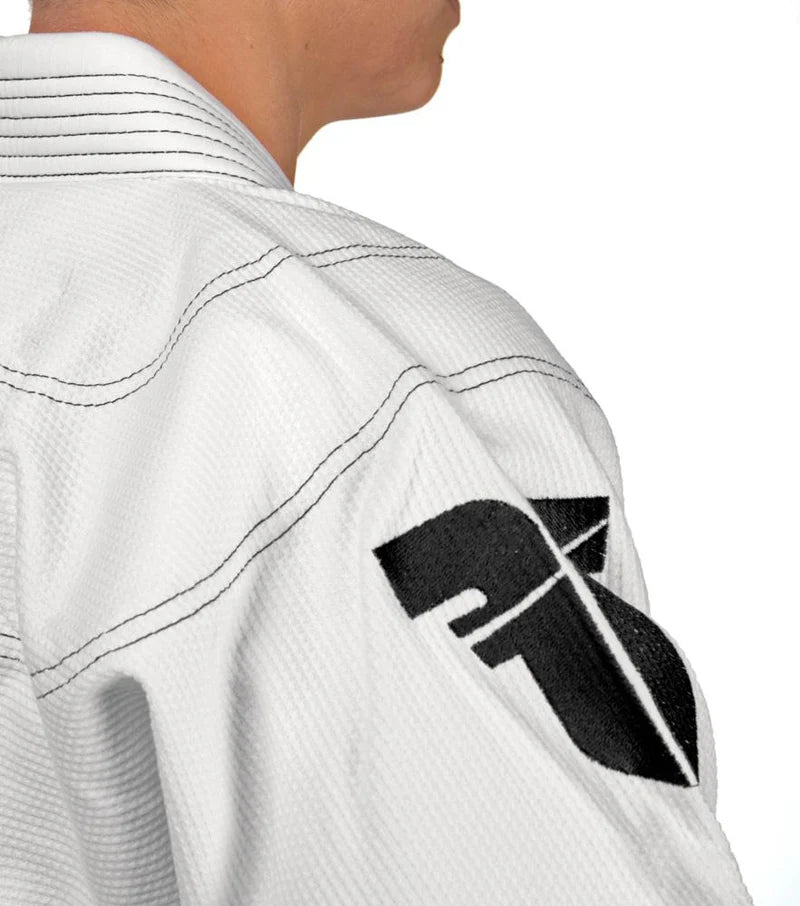 Fighter BJJ Gi Rice Straw - white - MARCATCMBT