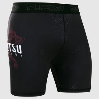 Fumetsu Berserker Vale Tudo shorts Black/Red - Marcat Combat