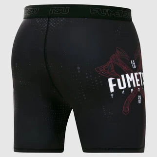 Fumetsu Berserker Vale Tudo shorts Black/Red - Marcat Combat
