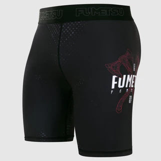 Fumetsu Berserker Vale Tudo shorts Black/Red - Marcat Combat