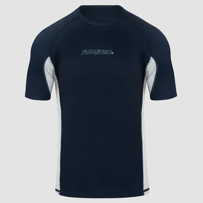 Fumetsu Icon Short Sleeve RashGuard Navy - Marcat Combat