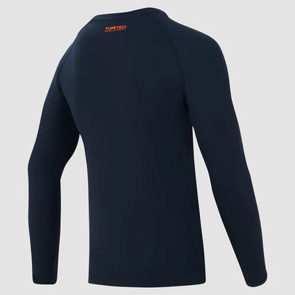 Fumetsu Origins Long Sleeve Rash Guard Navy - Marcat Combat