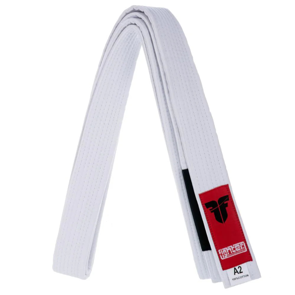 Fighter Belt BJJ - Hvit, FBB-01 - Marcat Combat