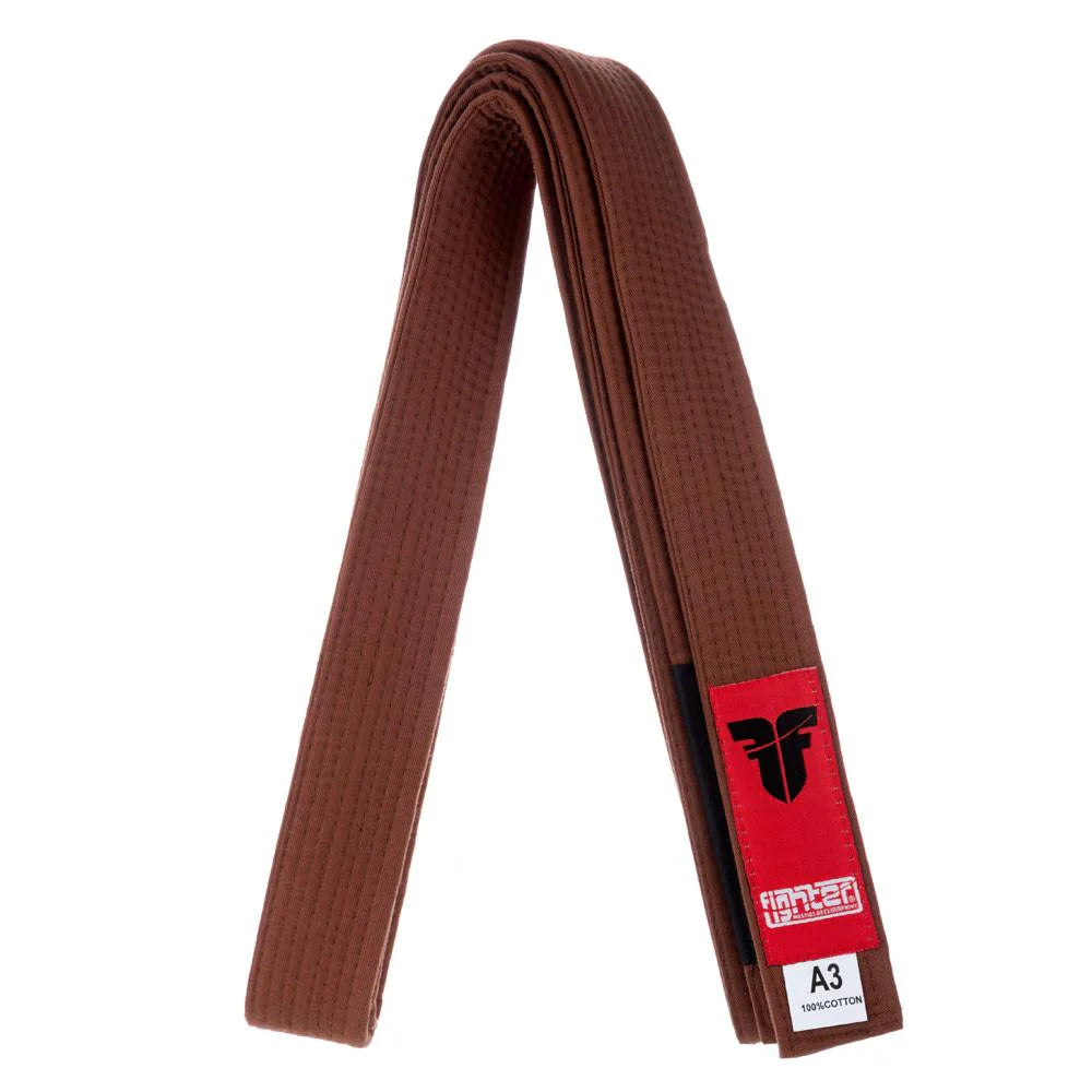 Fighter Belt BJJ - brun, FBB-04 - Marcat Combat